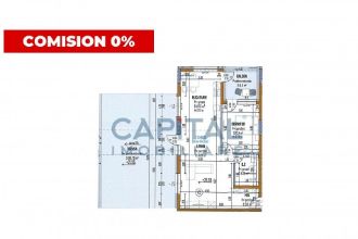 Apartament cu 2 camere semidecomandat in Marasti