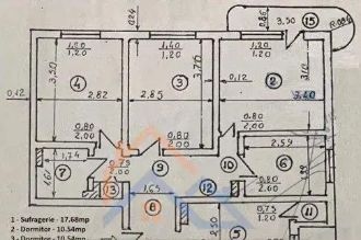 Vanzare apartament 4 camere zona Margeanului - Dumbrava Noua