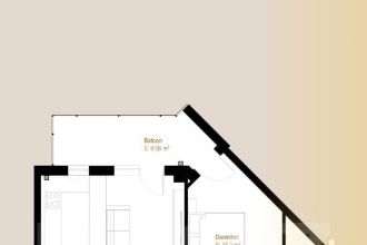 Apartament cu 2 camere semidecomandat in Floresti