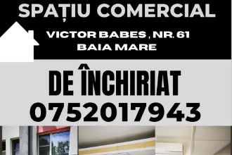 Inchiriez spa?iu comercial