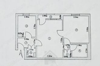 Apartament 2 camere Tiglina 1, parter, strada Saturn