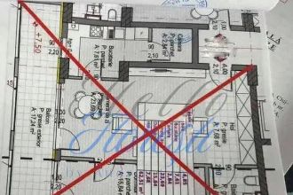 Apartament 2 camere,semifinisat, 62 mp, parcare subterana, Cartier Sopor