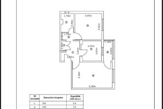 Apartament cu 2 camere decomandat in Mazepa 2