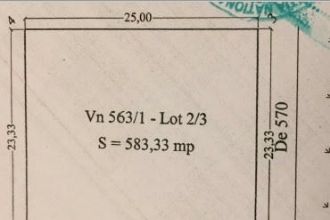 Teren agricol intravilan de 584 mp, in Sat Vacanta