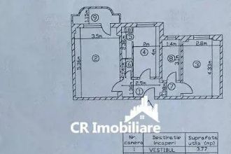 Apartament 4 camere Brancoveanu Cetatea veche