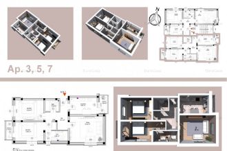 3 camere Trivale etaj 1