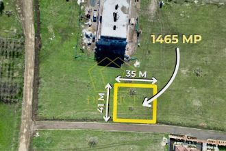 Teren intravilan locuinte colective 1465mp | Torontalului