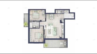 Apartament spatios 2 camere, Turnisor