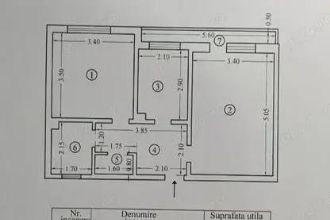 Apartament 2 Camere de Vanzare - Zona Tomis Nord -Tic Tac