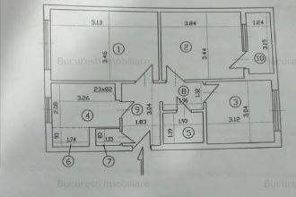Brancoveanu metrou Budimex,bl.reabilita decomandat,2bai,centrala,balcon,Amenajat