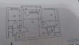 Apartament cu 2 camere semidecomandat in Tatarasi