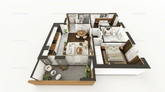 APARTAMENT 3 CAMERE TIP AR1 - DIRECT DE LA DEZVOLTATOR - 0% COMISION