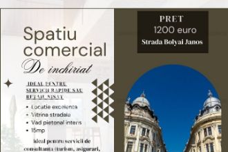 Spatiu comercial de inchiriat - Ideal pentru servicii rapide sau retail nisat