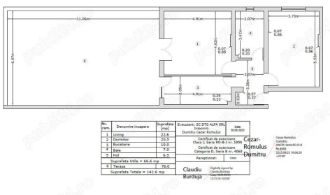 Apartament 2 camere cu terasa de 76 mp, metrou Dimitrie Leonida