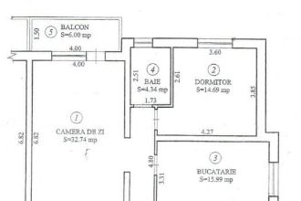 Apartament cu 2 camere semidecomandat, mobilat in Selimbar