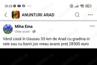 Casa cu Gradina Ususau Judet Arad