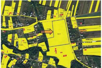 Teren intravilan situat in Loc. Gura Idrici, Com. Rosiesti, jud. Vaslui