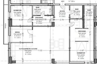 Penthouse de vanzare, cu 4 camere, 180 mp + terasa 47 mp, z