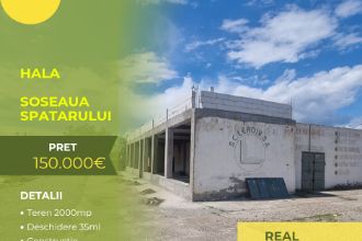 Spatiu industrial, 480 mp in Spataru