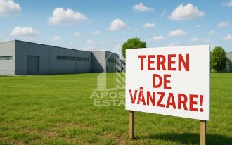 Teren 1760 mp, zona industriala, DN6, Timisoara- Becicher...