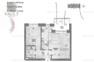 APARTAMENT 2 CAMERE 59 MP DECOMANDAT - INCALZIRE IN PARDOSEALA - AVIATIEI