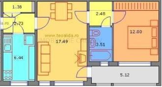 Apartament 2 camere de vanzare Baba Novac IOR